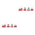 thumbnail image 2 of Advancent Tren de Navidad de Fiesta de Navidad Decoraciones de jardín de infantes para el hogar Regalos de Navidad Adorno de Navidad Año Nuevo Type2 NO2 Advancent CBP103368, 2 of 6