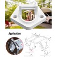 thumbnail image 4 of Yazoeia Base de Store RV avec Rivets de Montage Compatible avec RV Sunchaser II, Matériel de Store RV en Aluminium Côté Droit Ou Gauche CJC912-183354, 4 of 6