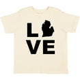 thumbnail image 3 of Inktastic Love Michigan Boys or Girls Toddler T-Shirt, 3 of 5