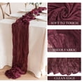 thumbnail image 2 of Table Runner BLUETOP, 90 x 300 cm, color burdeos, paquete de 3 unidades, 2 of 7