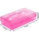 thumbnail image 2 of Caja de lápices rígida de gran capacidad, cajas de plástico con tapa hermética, organizador de almacenamiento apilable para niños, estudiantes, adultos, escuela, aula, suministros de oficina (paq, 2 of 5