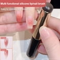 thumbnail image 6 of STAOEDU Dual Ended Jelly Makeup Blender Tool, Silicone Makeup Applicator for Blush, Bronzer, Concealer, Contour, Eyes, and Lips, 6 of 7