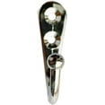 thumbnail image 4 of Coat Hook, 30 Unique Pieces Metal Hooks And Racks Storage With Screws For Home, Shelves, Drawers, Lockers, Bath - Silver, 4 of 5