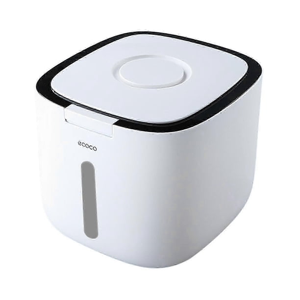 Nano Kitchen Bucket Rice Box Insect-Proof For Grain Rice Storage Gray 5kg 26-27s