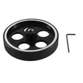 thumbnail image 4 of 300mmX8mmX18mm Industrial Aluminum Rubber Measuring Encoder Meter Wheel for Industrial Encoder Encoder, 4 of 9