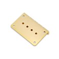 thumbnail image 4 of Electric Guitar Bridge, 4 Saddle Bridge Not Easy To Damage Fixed Bridge, For Bass Practice And Performance Electric Guitar Ukulele, 4 of 8