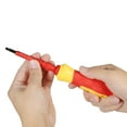 thumbnail image 4 of 7 in 1 500V Changeable Insulated Screwdrivers Set with Magnetic Phillips and Slotted Bits Electrician Tools Kit, 4 of 7
