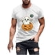 thumbnail image 2 of Blusas y camisas de manga corta y cuello redondo para hombre. Blusas/camisetas de manga corta con cuello redondo y estampado de Halloween para hombre. Blusa para hombre., 2 of 5