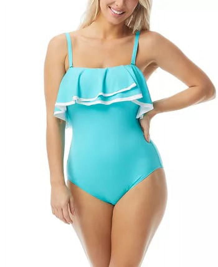 CONTOURS Women´s Aqua Stretch Tummy Control Bandeau One Piece