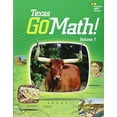 thumbnail image 1 of Pre-Owned Go Math! Texas Grade 1 (1) (Houghton Mifflin Harcourt Go Math!) (Paperback) 0544061659 9780544061651, 1 of 1