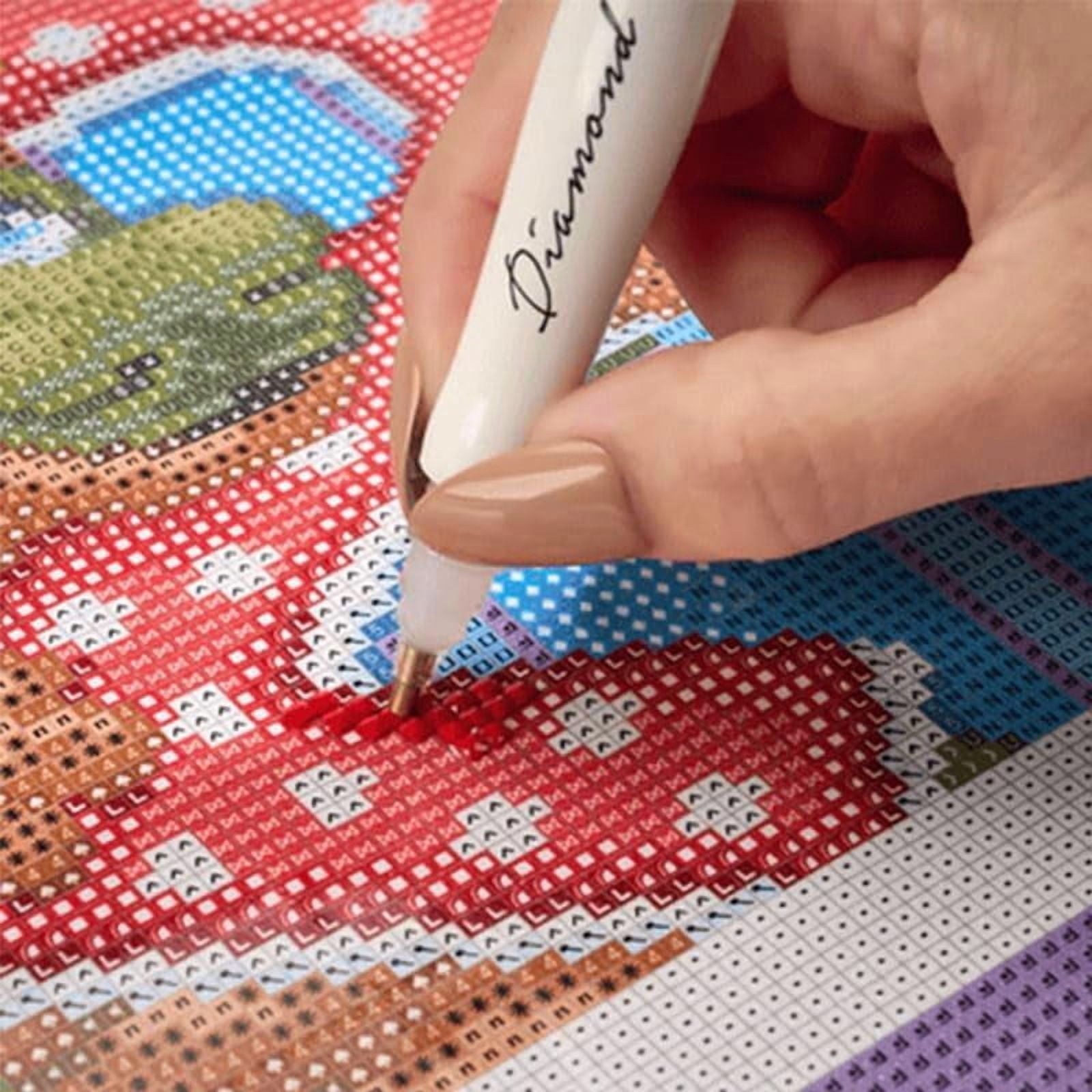 DIY Diamond Art Painting Desk 2026 Kalender Ornament, Monatsplaner von Januar 2026 bis Dez, 12 Monate, Home Office, Schreibtischkalender für Planung, Dekoration, 2 Stück