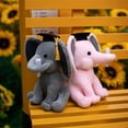 thumbnail image 6 of Cute Doctor Elephant Plush Doll with Graduation Cap, Soft Stuffed Elephant Toy, Perfect Graduation Season Gift for Medical Professionals, 6 of 7
