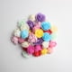 thumbnail image 4 of 100 piezas de rosas artificiales hechas con espuma de poliéster para la fabricación de tocados de bricolaje , Mezclado Yotijar Cabeza de flor, 4 of 8