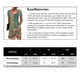 thumbnail image 3 of Vestido de mujer de manga corta con cuello redondo, estilo bohemio, con estampado floral, para verano, 3 of 3