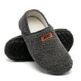 thumbnail image 2 of Women's and men's slippers, plush slippers, warm and anti-slip home slippers and socks, 2 of 6