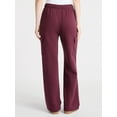 thumbnail image 2 of No Boundaries Fleece Cargo Wide-Leg Pants, 30'' Inseam, Women's XXS-XXL, 2 of 4