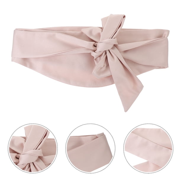 unbranded Cinturón De Bordado Beige Para Mujer Japonés Estilo Vintage Para Y Eventos