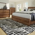 thumbnail image 2 of Signature Design by Ashley Bramshaw Abstract Area Rug 8' x 10', Black and Ivory Modern Indoor Living Room Rug, 2 of 5
