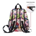 thumbnail image 5 of FORMRS Kids School Backpack with Front Zippered Pocket 12" Student Travel Daypack, Pink Kiwi, 5 of 6