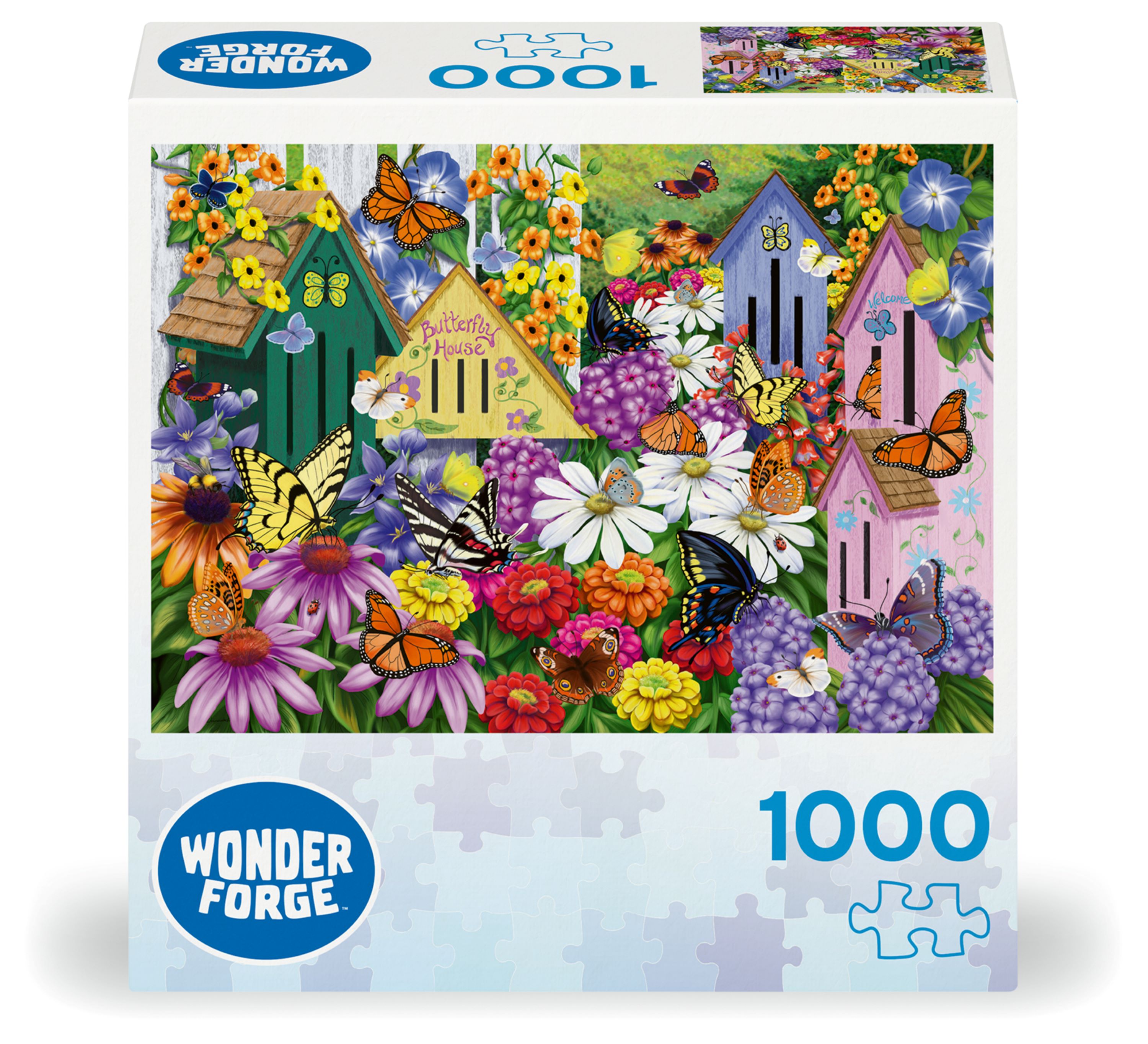Wonder Forge Puzzle 1000 Pezzi Per Adulti "Donna Brunch" - Immagine Vivace, Pezzi Unici, Materiali FSC