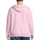 Just My Size Women's Plus Size Fleece Zip Hood Jacket - image 3 of 6