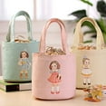 thumbnail image 2 of Cute Girl Print Thermal Insulated Lunch Storage Cooler Case Pouch Lunch Box, 2 of 7