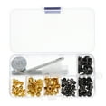thumbnail image 1 of Shisuyan Rivets Screwback Studs Rivets 1 Set 0.3x0.3x0.4in, 1 of 8