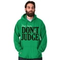 thumbnail image 5 of Christmas Dear Santa Claus Dont Judge Hoodie Sweatshirt Women Men Brisco Brands X, 5 of 6