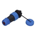thumbnail image 1 of Industrial Socket, Waterproof Connector Standard Size Durable  For Equipment 2 Pin,3 Pin,4 Pin,5 Pin, 1 of 8