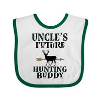 Inktastic Uncle Future Hunting Buddy Boys Boys Baby Bib