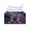 Butterfly and Moon Pattern, variant on Chririnla PU Leather Tissue Box Holder Case, Multifunctional Bottom Belt Facial Organizer for Home Office, Floral Print