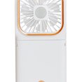 thumbnail image 2 of Ventilador Ventiladores de cuello colgantes USB plegable de mano de 3 engranajes para deportes al aire libre (blanco) Ehuebsd Para estrenar, 2 of 8