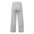 thumbnail image 6 of UACY Baggy Sweatpants for Girls Trendy Oversized Wide Leg Loose Sweat Pants Elastic High Waist Drawstring Athletic Joggers ﻿, 6 of 6