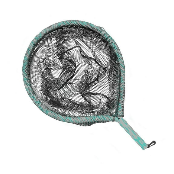 Danco Sports Floating Net with Elastic Lanyard, 30", Gray and Seafoam