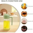 thumbnail image 5 of 450ml/15.8oz Oil Spray and Pour Bottle, 2 in 1 oil Spray Bottle and Olive Oil Dispenser, Oil Dispenser Sprayer for Kitchen, Cooking, BBQ, Air Fryer, Salad, Baking(Green), 5 of 5