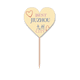 thumbnail image 1 of China Central Kyushu logo Etiqueta del corazón de la bandera del palillo de dientes, 1 of 3