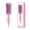 pink, variant on Siluannan Curl Defining Brush,Curly Hair Brush with Soft Boar Bristles Detangling Tangled Glides, Curling Definer for Dry & Wet Hair,Wide-Teeth Design Effortlessly Shaping & Defining Curls. (Green)
