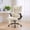 White, variant on Buteny Ergonomic PU Leather Seat High Back Heavy Duty Office Executive Chair with Flip-up Arms