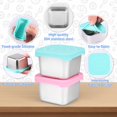 thumbnail image 4 of HLONK 3Pack Stainless Steel Snack Containers 6oz Snack Box Container Leakproof Stainless Steel Snack Cups with Silicone Lids Portable Snack Stackable Freezer Dishwasher Safe for Daycare S, 4 of 11