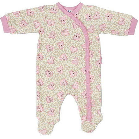 Gerber - Newborn Girls' Side Snap Sleep - Walmart.com