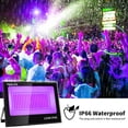 thumbnail image 4 of Luz de inundación Blacklight YQNLIFA, 120 W, LED IP66, impermeable, paquete de 2, 4 of 6