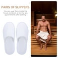 thumbnail image 7 of YIHONGMU 5 Pairs of Lightweight Travel Slippers Bedroom Cotton Slippers Hotel Supplies(Random Style), 7 of 7