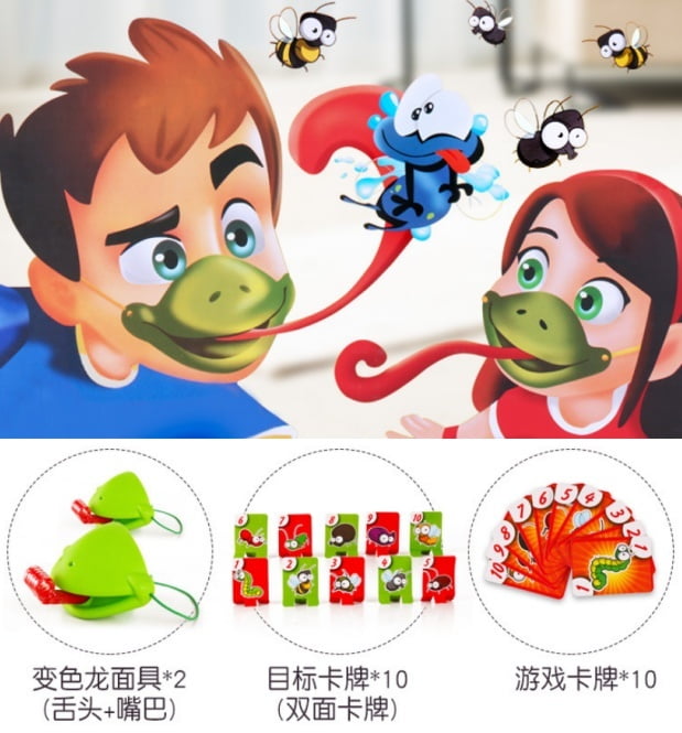 funny chameleon lizard toy