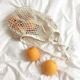 thumbnail image 4 of Toudaret Cotton Mesh Shopping Bag Eco-friendly Grocery Bags Cotton Mesh Bag Reusable Grocery Tote with Long Handles Washable Eco-friendly Shopping for Fruits, 4 of 8