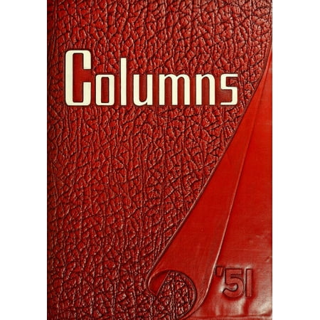 (Custom Reprint) Yearbook: 1951 Anderson College - Columns / Sororian Yearbook (Anderson SC)