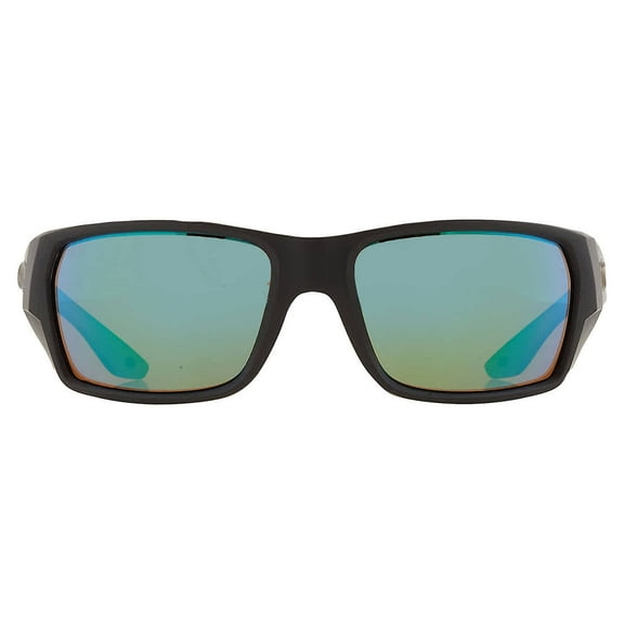 Costa Del Mar Tailfin Green Mirror Polarized Glass Rectangular Men's Sunglasses 6S9113 911303 57