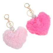 4 Pcs Pink Purse Key Rings Jungkook Matching Keychain Cat Pendant Love Wallet Miss