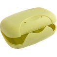 thumbnail image 1 of Creative Soap Box For On The Go, Handmade, Waterproof And Leak-proof, With Green Closure, 1 of 5