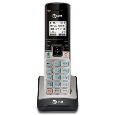UPC: 0650530026133 | AT&T TL90073 Cordless Accessory Handset Caller ID Black/Silver For TL92273