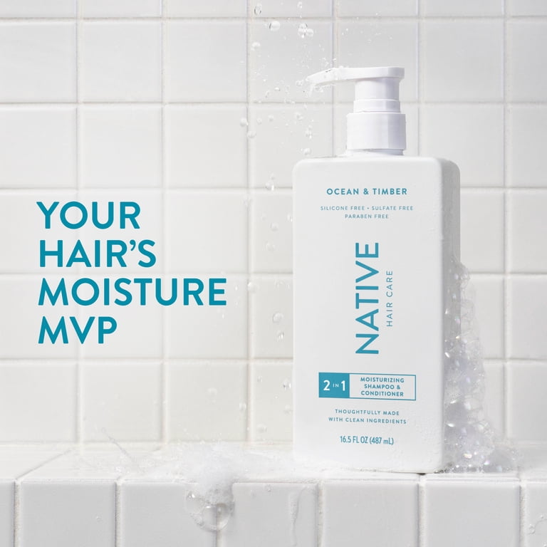 Native 2in1 Shampoo and Conditioner Ocean Timber 16.5 fl oz